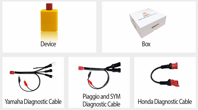 SMARTFi for motorbike on smart phones tablet  Remap and turning almost Fi moto and motorbike Diagnose all systems