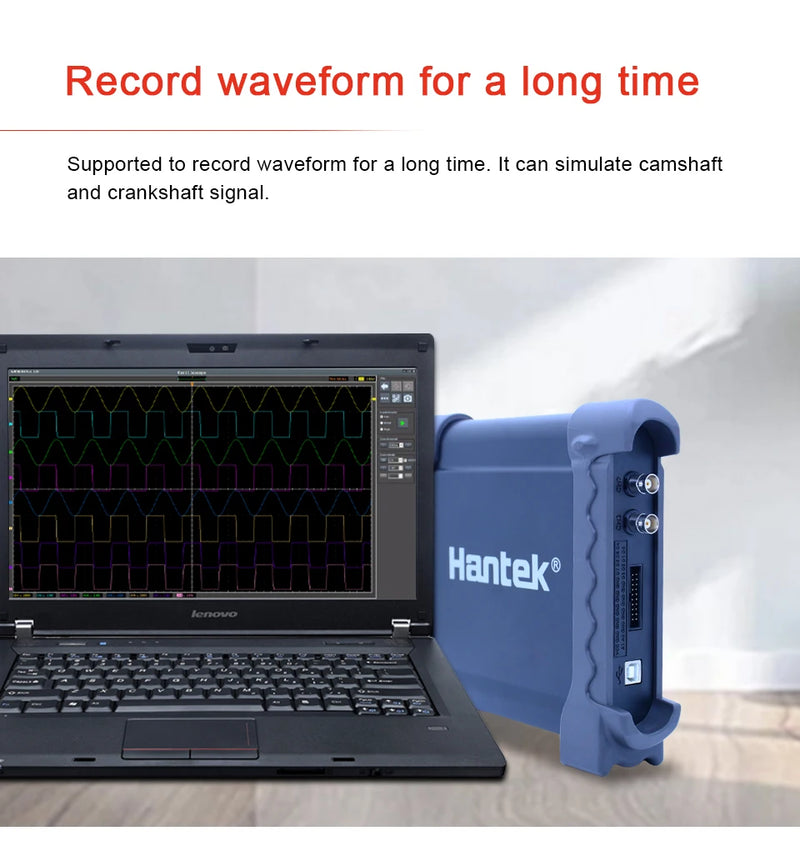 Hantek 8 Channels Automotive Oscilloscope with 80 type Ignition/Sensor/Bus detection/Performe/Starter function 1008B 1008C OBDHELPER store