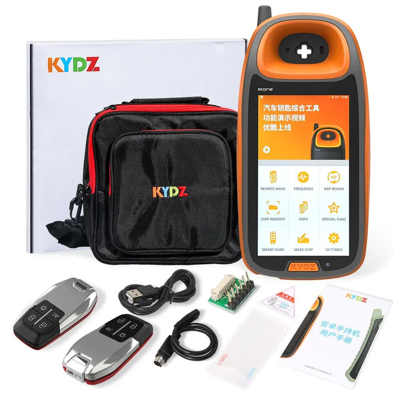 KYDZ Smart Key Programmer Android Handheld For Remote Test Frequency-Refresh Generate Chips Recognition-Smart Card Generate Copy KD