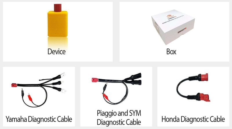 SMARTFi for motorbike on smart phones tablet  Remap and turning almost Fi moto and motorbike Diagnose all systems