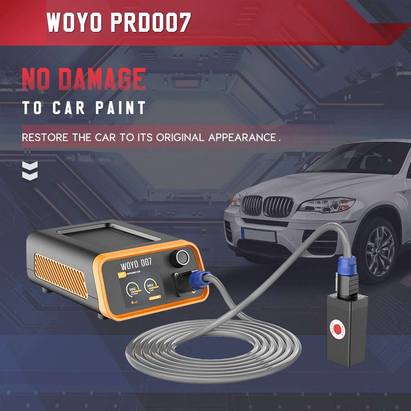 WOYO PDR007 Car Dent Repair Tool  get free 1pcs  LED lam light and 1 pcs airbag ,PDR007 Auto Body Paintless Dent Puller Sheet Metal Repair HOTBOX Induction Heater