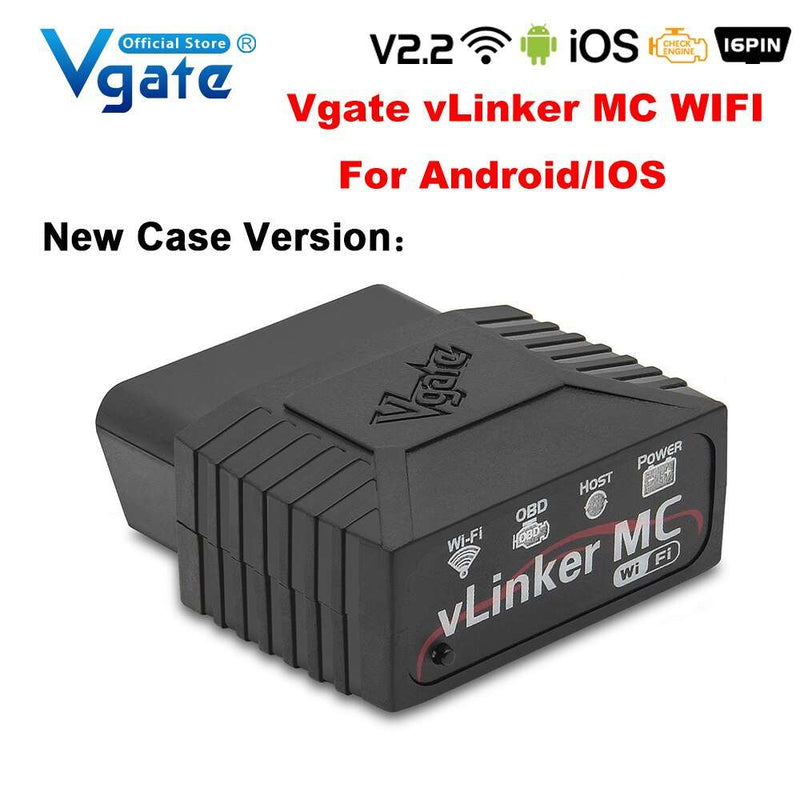 Vgate vLinker MC+ ELM327 V2.2 Bluetooth 4.0 OBD2 Scanner OBD 2 WIFI BimmerCode FORScan Auto Car Diagnostic tools ELM 327 V 1 5