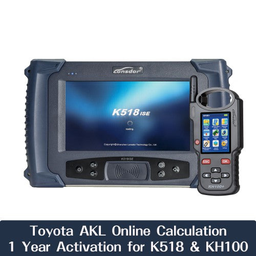 24 Hours Activation Lonsdor Toyota AKL Online Calculation 1 Year Activation for K518ISE K518S & KH100+ Lonsdor