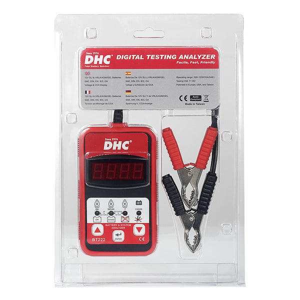 DHC BT222 12V Battery  Electrical System Analyzer