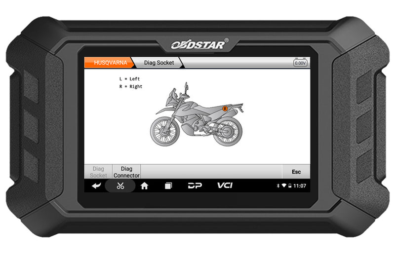 OBDSTAR iScan KTM/ HUSQVARNA Motorcycle Diagnostic Tool Support List Checking