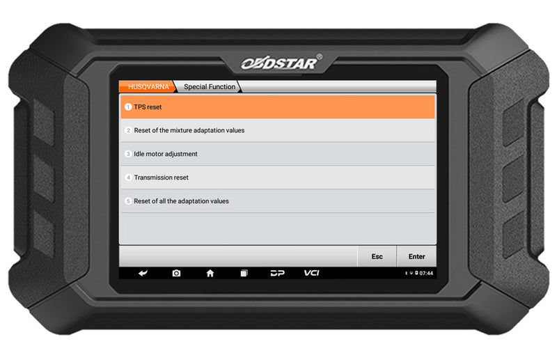 OBDSTAR iScan KTM/ HUSQVARNA Motorcycle Diagnostic Tool Support List Checking