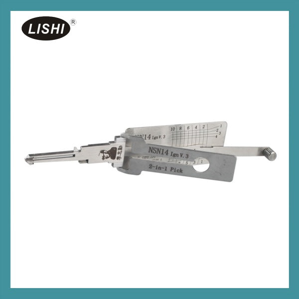 NEW LISHI NSN14(Ign) 2-in-1 Auto Pick and Decoder OBDHELPER store