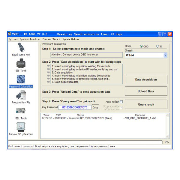 5 Tokens for VVDI MB TOOL BENZ Password Calculation CGDI