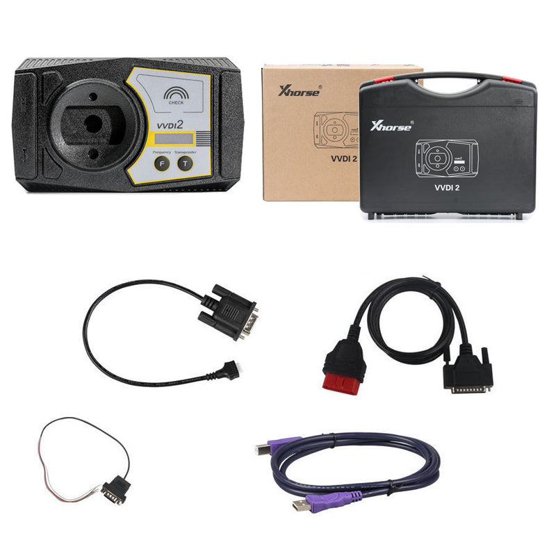 Original Xhorse VVDI2 VAG Version with Basic + VW 4th & 5th IMMO + OBD48 + 96bit 48-Clone + MQB + Porshe+ Peugeot Xhorse