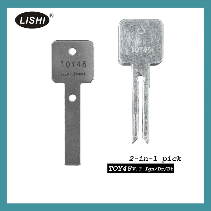 LISHI TOY48 2-in-1 Auto Pick and Decoder For Lexus Toyota OBDHELPER store