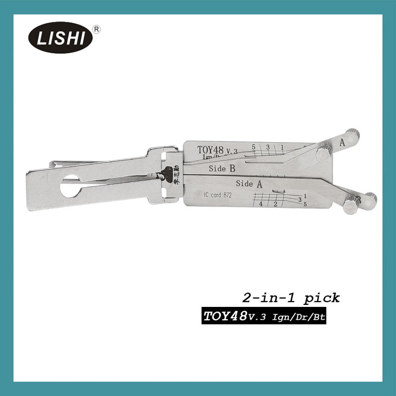 LISHI TOY48 2-in-1 Auto Pick and Decoder For Lexus Toyota OBDHELPER store