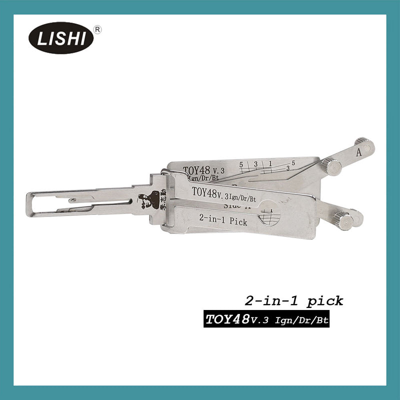 LISHI TOY48 2-in-1 Auto Pick and Decoder For Lexus Toyota OBDHELPER store