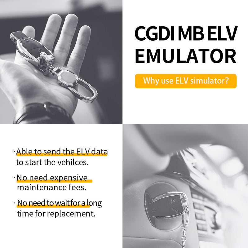 CGDI ELV Simulator Renew ESL for Benz 204 207 212 with CGDI MB Benz Key Programmer OBDHELPER store