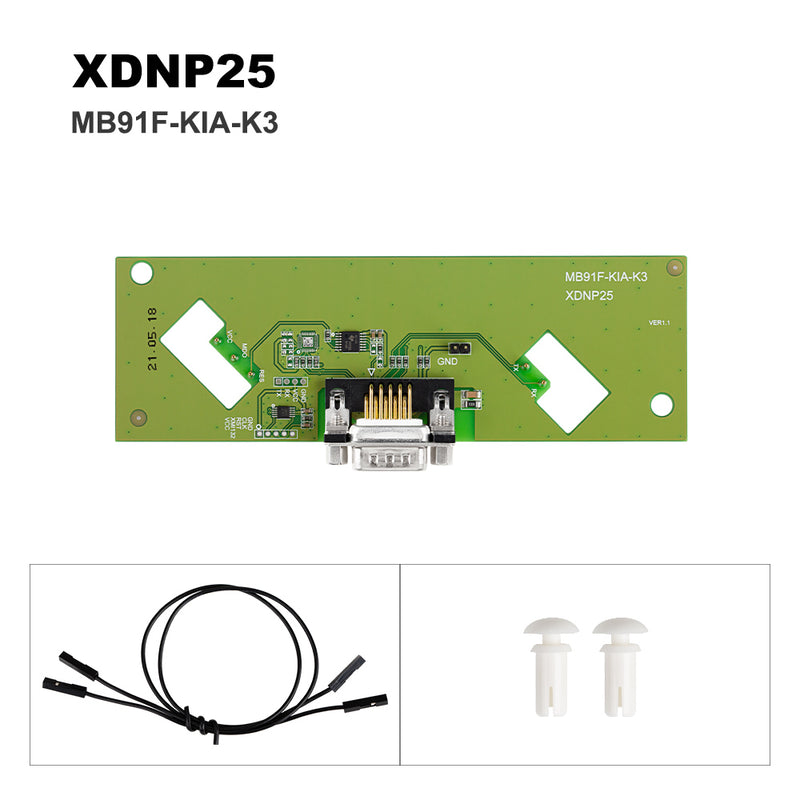 Xhorse XDNPP3 MB91F Doshboard Adapters Solder-Free Honda KIA Hyundai Set Work with VVDI Prog MINI PROG and KEY TOOL PLUS XHORE