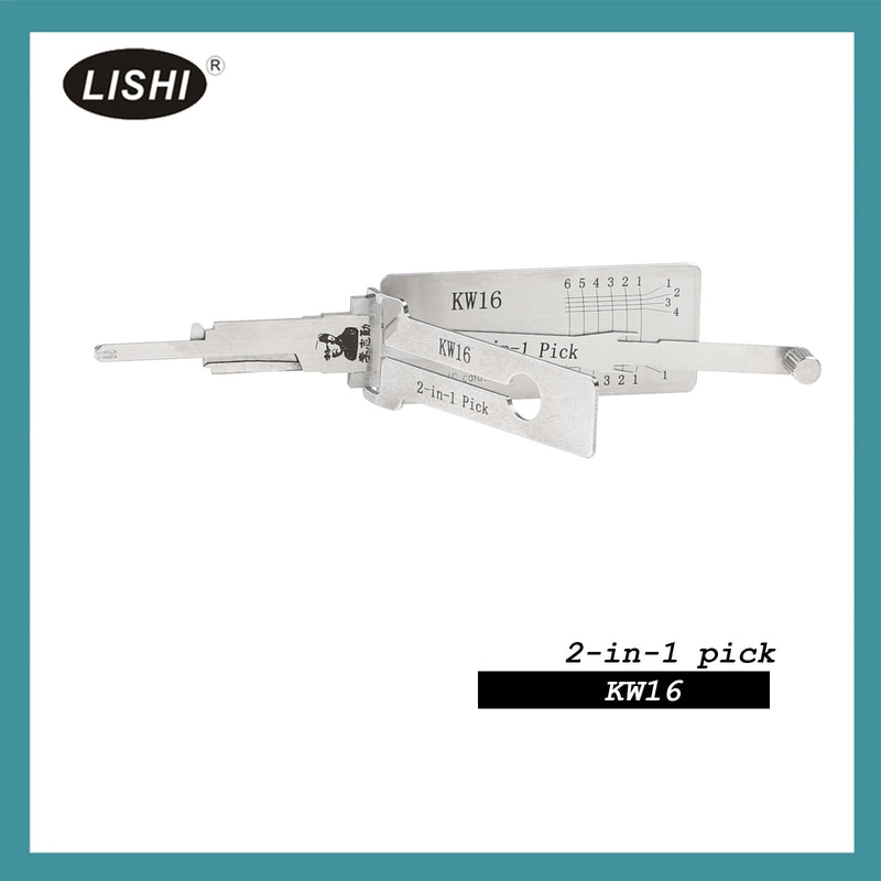 2022 New LISHI KW16 Flat Milling Kawasaki Motorcycle 2-in-1 Tool LISHI