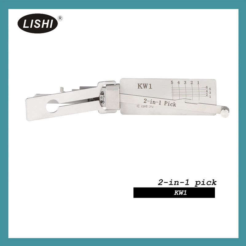 New LISHI KW1 Civilian Kwikset (Kate Ann) 5 Bitting 2-in-1 Tool LISHI