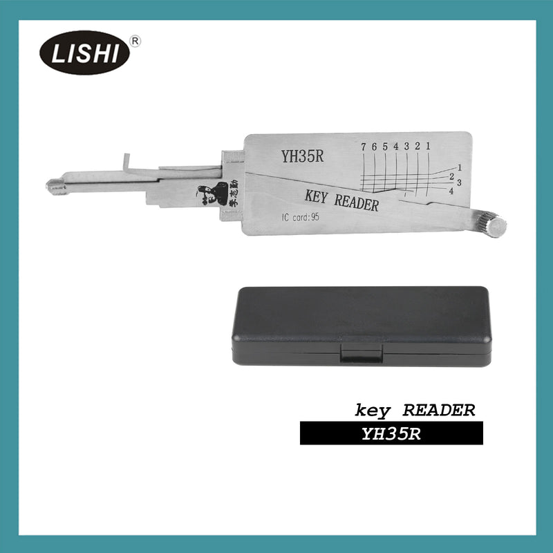 2022 New LISHI YH35R Direct Reading Flat Milling Yamaha Motorcycle Direct Reading 2-in-1 Tool LISHI