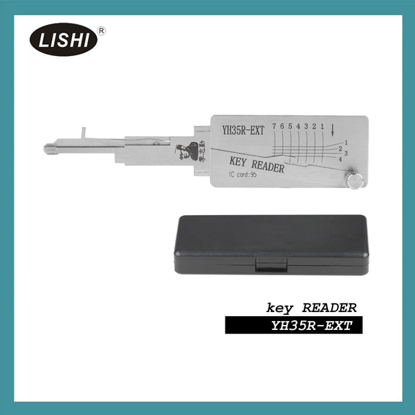 2022 New LISHI YH35R-EXT Direct Reading Flat Milling Yamaha Motorcycle Direct Reading Extended Upgrade Tool 2-in-1 Tool