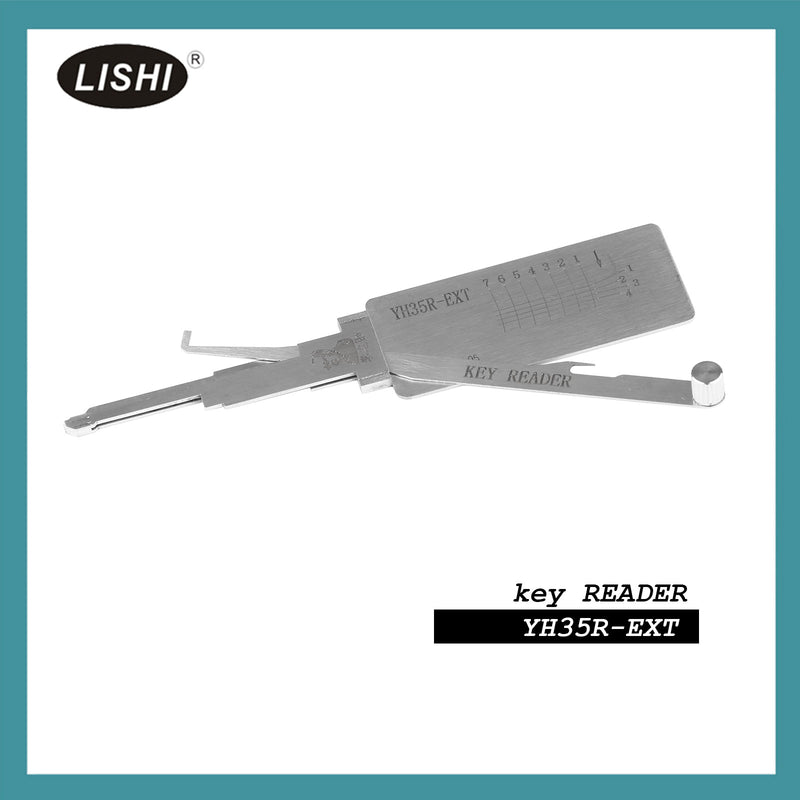 2022 New LISHI YH35R-EXT Direct Reading Flat Milling Yamaha Motorcycle Direct Reading Extended Upgrade Tool 2-in-1 Tool LISHI