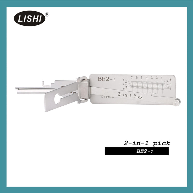 2022 New LISHI BE2-7 Civil 2-in-1 Tool LISHI