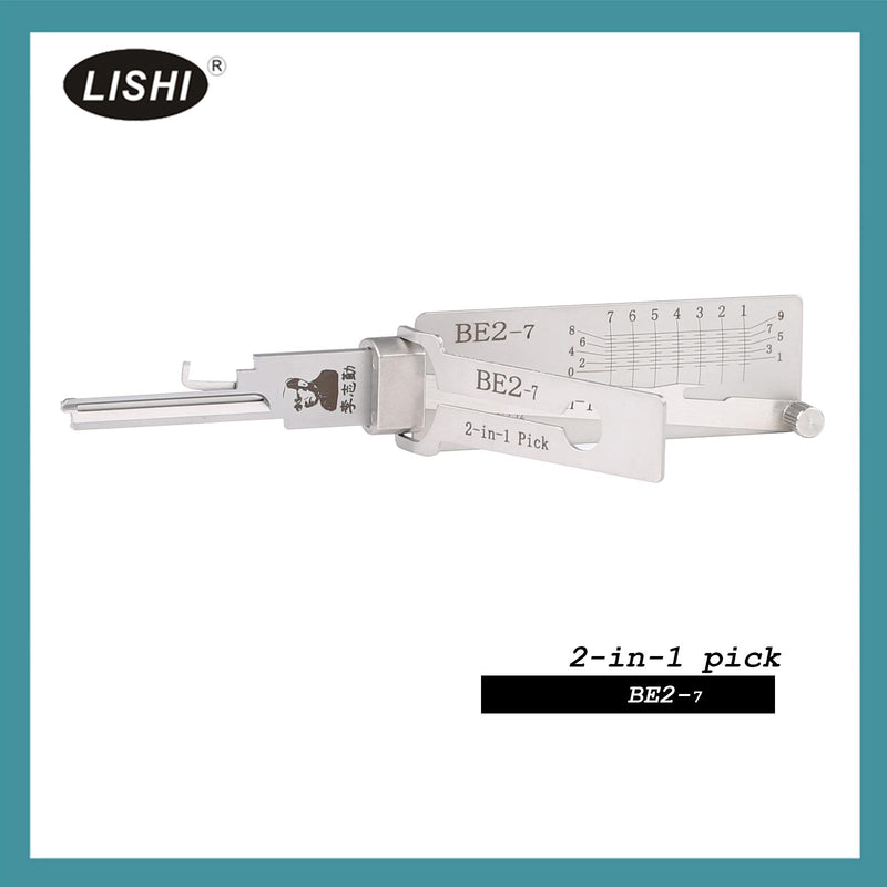 2022 New LISHI BE2-7 Civil 2-in-1 Tool LISHI