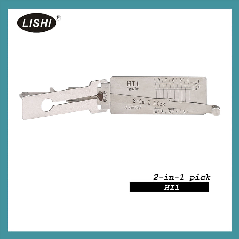 2022 New LISHI HI1 Flat Milling Hino 2-in-1 Tool OBDHELPER store