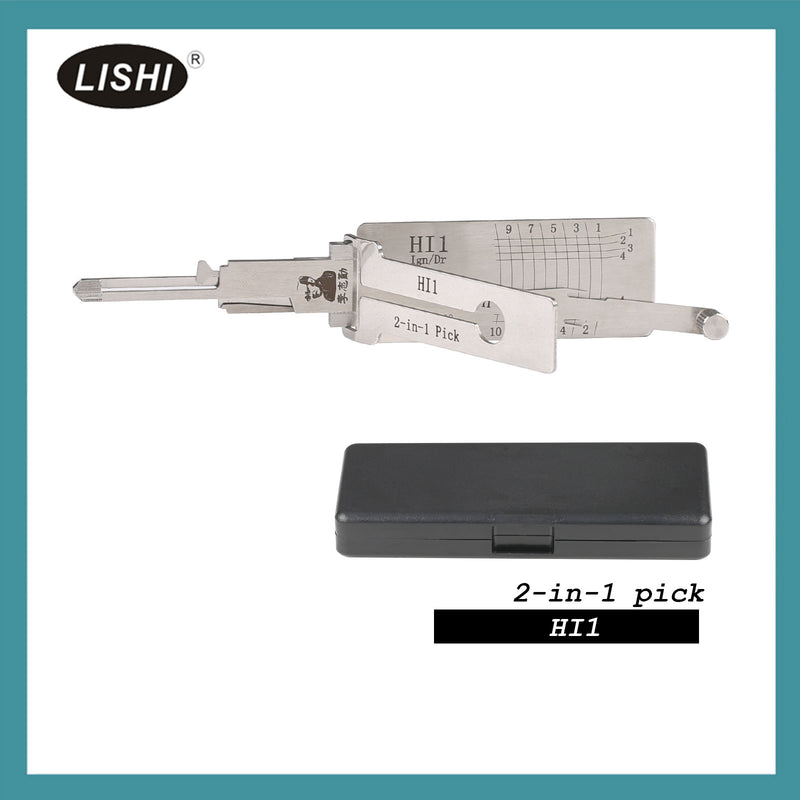 2022 New LISHI HI1 Flat Milling Hino 2-in-1 Tool OBDHELPER store