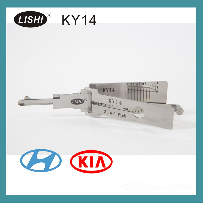 2022 New LISHI  HYUNDAI KIA KY14 2-in-1 Auto Pick and Decoder LISHI