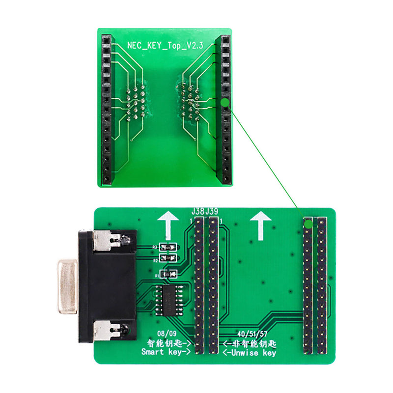 CGDI MB with Full Adapters including EIS Test Line + ELV Adapter + ELV Simulator + AC Adapter + New NEC Adapter with New Diode CGDI