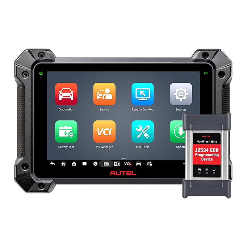 2024 New Autel MaxiCOM MK908 PRO II Automotive Diagnostic Tablet Support Scan VIN and Pre&Post Scan Get Free MaxiVideo MV108S AUTEL