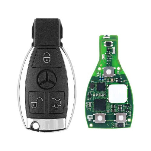 5pcs CG MB 08 Version Keyless Go Key 2-in-1 315MHz433MHz with Shell for Mercedes W164 W221 W216 from Year 2005-2010 Get 5 Free Tokens CGDI