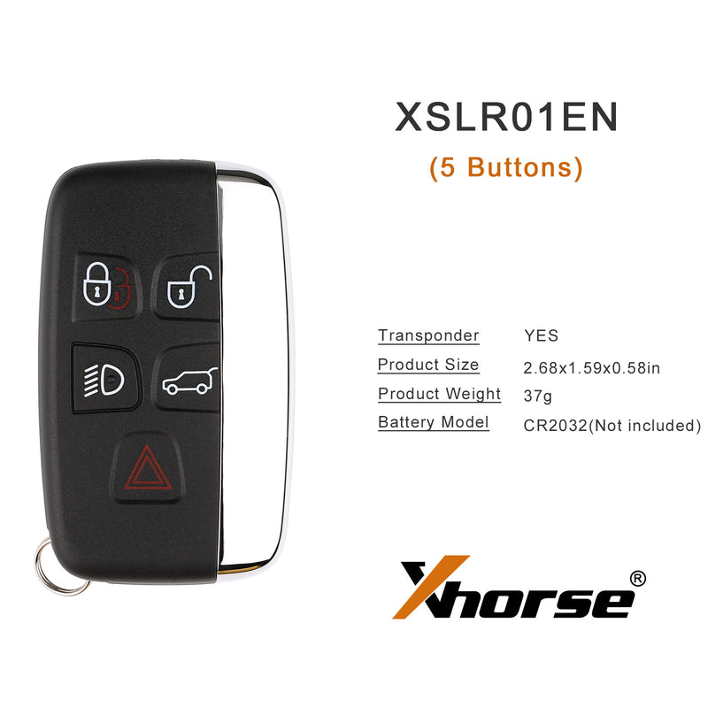 2023 Newest Xhorse XSLR01EN LU.H Style XM38 Universal Smart Key 5pcslot XHORE