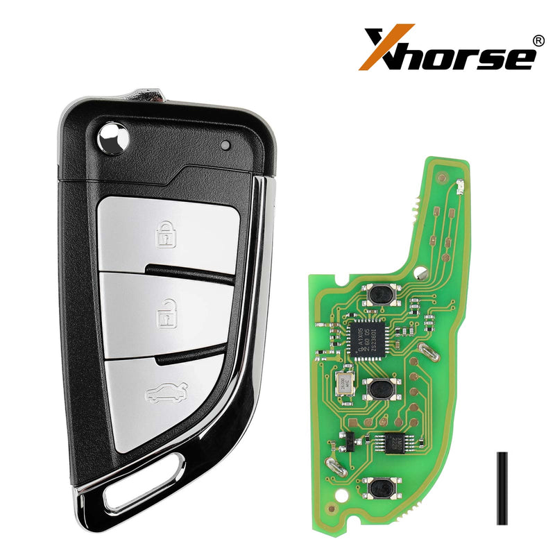 2023 Newest Xhorse XSKFF1EN Universal Remote Blade Shape Folding Key 5pcslot