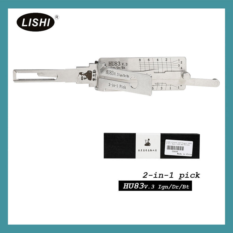 LISHI HU83 2-in-1 Auto Pick and Decoder for Citroen and Peugeot OBDHELPER store