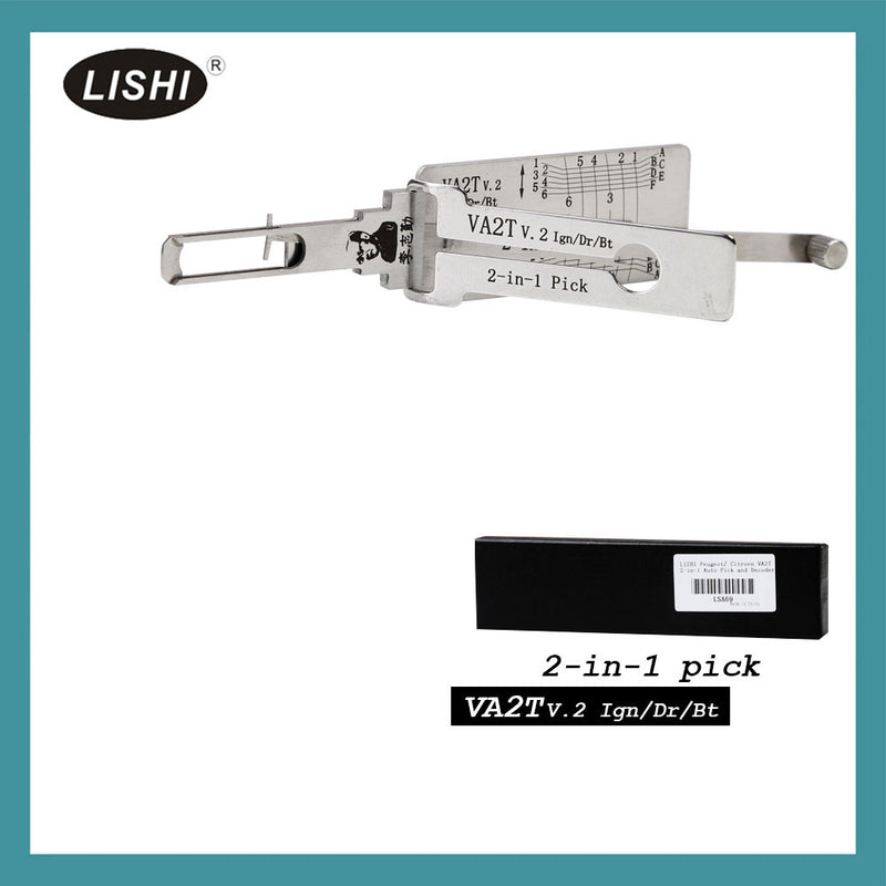 LISHI VA2T 2-in-1 Auto Pick and Decoder For PeugeotCitroen OBDHELPER store