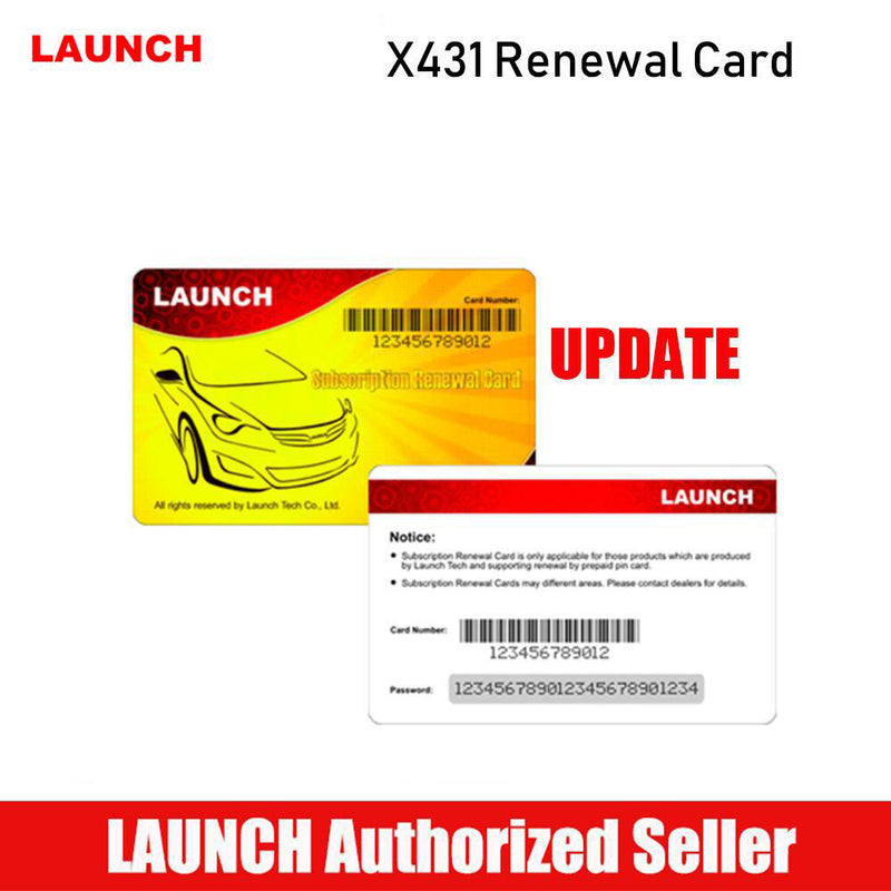 2 Years Year Update Service for Launch X431 PADIIIPAD5 Passenger Vehicles