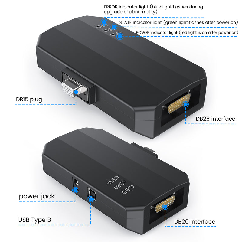 Launch X431 IMMO Programmer GIII X-Prog 3 X-PROG3 PC Adaptor Overseas Online Configuration Launch X431