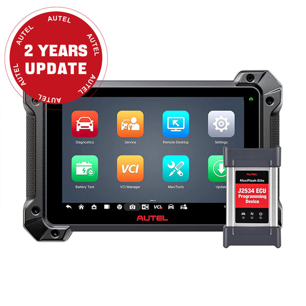  2023 New Autel MaxiCOM MK908 PRO II Automotive Diagnostic Tablet Support Scan VIN and Pre&Post Scan Get Free MaxiVideo MV108S