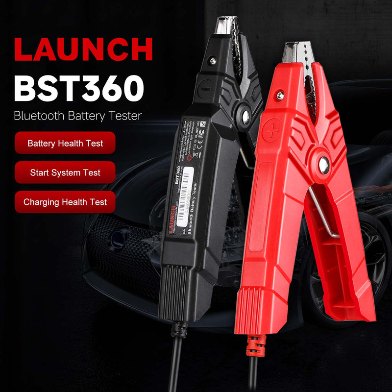 Launch X431 BST360 Bluetooth Battery Tester Used with X-431 PRO GT, X-431 PRO V4.0, X-431 PRO3 V4.0, X-431 PRO5, X-431 PAD VPAD VII launch