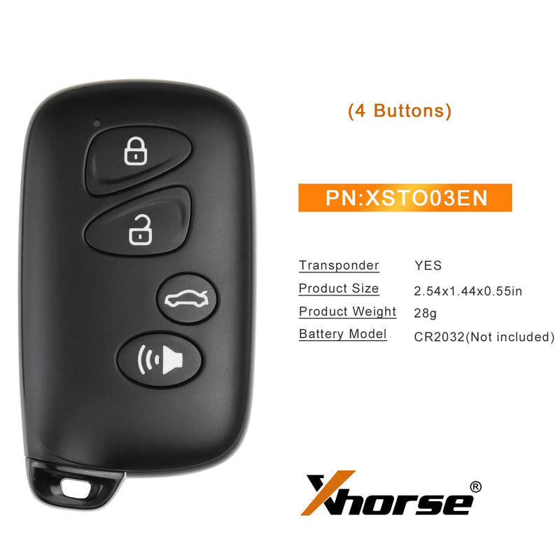 2023 XHORSE XSTO03EN TOY.T XM38 Universal Smart Key XHORE