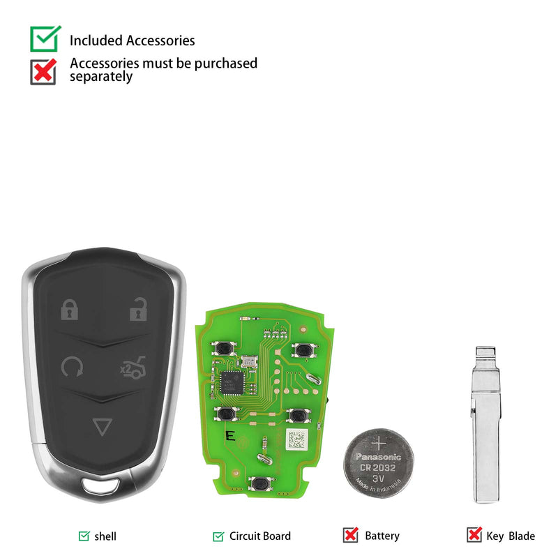 2023 XHORSE XSCD01EN TOY.T XM38 Universal Smart Key 5pcslot XHORSE