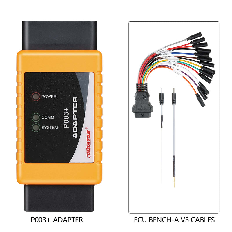 2024 OBDSTAR DC706 ECU Tool Full Version Plus P003 Adapter and ECU Bench Cables for Reading BOSCH ECU Data CS PINCODE ECU Clone All by OBD or Bench OBDSTAR