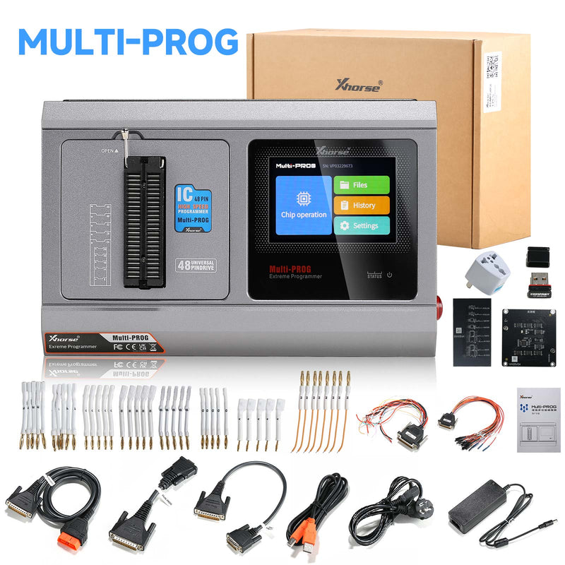  4% Off $768 Xhorse Multi-Prog Programmer Pro-level ECU TCU Programmer with Free MQB48 License Update Version of VVDI Prog