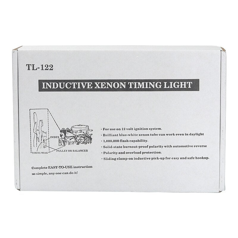 Xenon Timing Light TRISCO TL-122 for 12V Car Motorcycle Marine 2&4 Stroke Petrol Engine Xenon Lamp Inductive Strobe Timing Tool OBDHELPER store