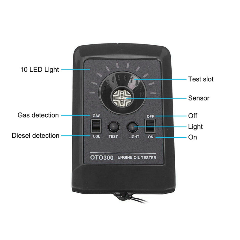 OTO350 Engine Oil Tester LED Display Oil Analyzer OBDHELPER store