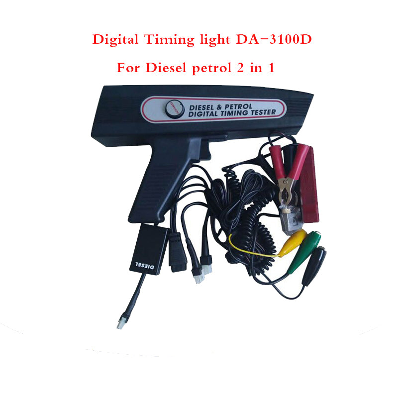 DA-3100D Digital Timing Light Inductive Xenon Timing Gun Diesel & Petrol Engine Analyzer Tach Dwell Volt Advance OBDHELPER store