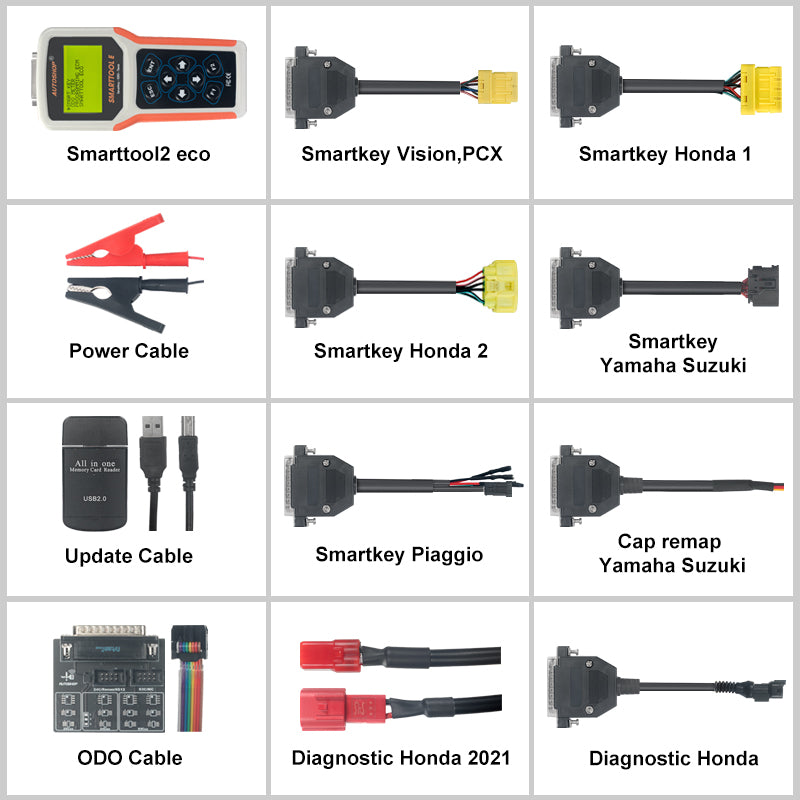 New Smarttool ECO plus Version Motorbike Programming Smat key /Yamaha Tmax and ODO Corrections Online Updating Autoshopvn