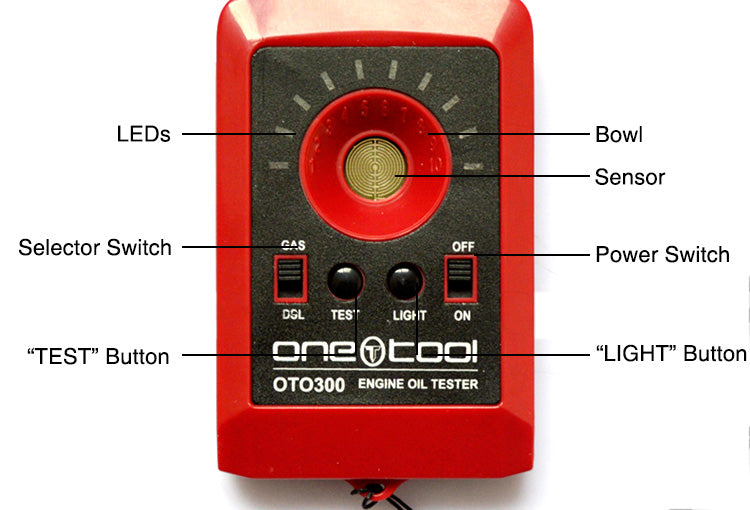 OTO300 Motor Engine Oil Quality Detector Engine Oil Tester OBDHELPER STORE